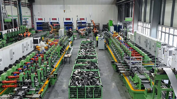 Taller de soldadura de tubos