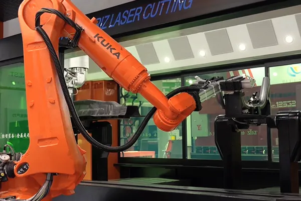 Cortadora láser 3D de doble estación