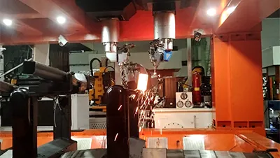 Piezas tubulares irregulares