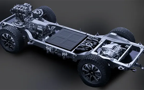 Largueros y travesaños hidroformados para BOF